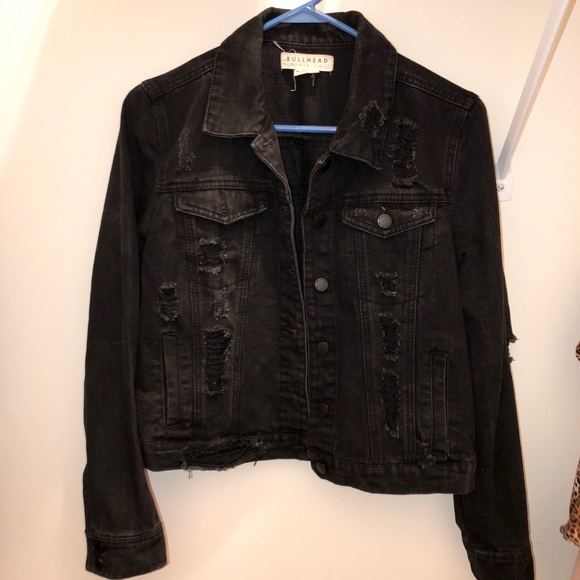 PacSun Jackets & Blazers - Black Jean Jacket Medium